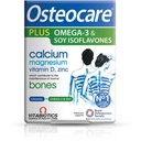 Vitabióticos Osteocare Plus 2-en-1 Fórmula - Calcio 800 mg con vitamina D3, Magnesio, Zinc y Omega-3 Silenciosos Bone Health and Immunity Multivitamin Suplemento para Hombres y Mujeres - 90 Tablets