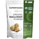 MRM Nutrición Orgánica Maca Root Powder ← Superfoods ← Adaptogen TEN Gluten-Free + Vegan TEN 40 Servings