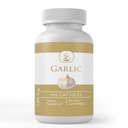 Ingredientes originales puros Cápsulas de ajo, (100 Cápsulas) Siempre Puro, No aditivos o Fillers, Lab Verified