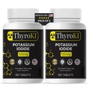 Potasio Iodide Tablets 130 mg – Tiroides &amp; Respiratory Support – YODO Naciente KI Pills ← Insolveción rápida Iodine Suplemento de Emergencia Silencio No-GMO Silencio Gluten Gratis 300 Tablets  Made in USA Silencio Pack of 2