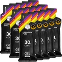Precisión Fuel 30 Gels de energía - Leve, Neutral Flavour Gels para atletas de resistencia, 30g Carbohidrato, Fácil de Digir, Perfecto para correr " deportes de larga duración (Pack of 15)