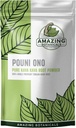 Tongan Kava Root - Pouni ONO - 100% Noble Pure Tonga Natural Kava Powder, 16oz, 1 libra bolsa de Pure Finest Tongan Kava Pouni ONO