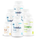 Arches Tinnitus Combo Pack - Ahora con Ginkgo Max 26/7 - Tratamiento natural de Tinnitus para el alivio de los anillos - 6 Botellas - 90 Day Supply