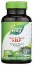 Manejo de Camino de la Naturaleza, soporta Función de Tiroides*, 600 mg por Serving, Proyecto No OGM Verificado, 180 cápsulas (Paquete Mayo Vary)