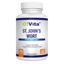 St. John's Wort 500mg (Tablas), Fórmula Herbal, Vegan, No GMO, Hasta 100 días de suministro