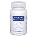Pure Encapsulations P5P 50 - Active Vitamin B6 - Supports Energy Metabolism & Brain Health* - Gluten Free " Non-GMO - 180 Capsules