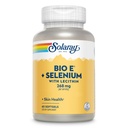 Bio Vitamina E 400 UI (268 mg) con Selenium 100 mcg y Lecithin - Soporte para tiroides, suplemento de soporte para antioxidantes e inmunes, alta absorción, garantía de 60 días, 30 prestaciones, 60 Softgels