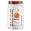 Nutrición metabólica Whey Protein Isolate ISO PWDR Peanut Butter Cookie, 1.54lb, 23 Servings, 26g Protein, Fast Digesting, Zero Carbs, Delicious Flavor, Very Low Carbs & Fat, Zero Lactose