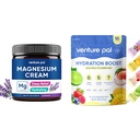 Venture Pal Moisturizing Magnesium Lotion,Electrolyte Powder Packets