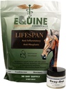 Lifespan &amp; Gray-Out Equine Care Bundle ← Herbal Anti-Inflammatory Oral Supplement + Melanoma Cream Joint, Mobility & Skin Health Support for Horses ← Wellness Pack