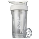 BlenderBottle Sport Shaker Bottle with Wire Whisk, 24-Once, White – Protein Shakes " Hydration for Athletes " Fitness Enthusiasts, Easy Mixing, Durable " Lid