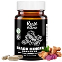 Ginger negro para hombres cápsula 500 mg (100 cápsulas) Vegan kaempferia parviflora Black Ginger Extracto cápsulas para la resistencia general y el rendimiento