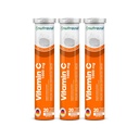 nutrazul Vitamina C 1000mg Tablas efervescentes, VIT C Suplemento para ayudar a mantener la función inmunitaria, libre de gluten, libre de lactosa, libre de azúcar, libre de reservas, sabor a naranja, 20 cuenta, paquete de 3