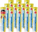 Calcio alemán + VIT. C - 240 Tablas de Efervescencia de Bebida Vegan - Limo Lime Flavor - Hecho en Alemania