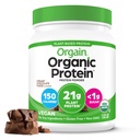 Orgain Orgain Orgain Pólvora de Proteína Vegana Orgaina, Cerdo de Chocolate Creamy - 21g Proteína vegetal, fibra prebiótica de 7g, carbohidratos de baja red, sin ingredientes de lactosa, sin azúcar añadido, no fumador, para sacudidas " , 1,02 lb
