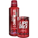 iSatori Lipo-Drex Fat Pérdida termogénica Fórmula - Pérdida rápida de peso actuada - Apetite Suppressant (60 Cápsulas) L-Carnitina Liquid Fat Burner and Metabolism Activator- Mixed Berry (32 Servimientos)