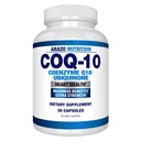 Arazo Nutrition CoQ10 Ubiquinone Coenzyme Q10-200mg Maximum Strength Nutritional Supplement - High Absorp Soy Capsules with No