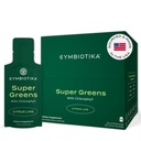 CYMBIOTIKA Super Greens Suplemento con Chlorophyll, Spirulina, Daily Vegan Superfood Packets for Digestive Gut Health, Detox, Energy and Immune Support, Citrus Lime Flavor, 15 mL Pouches, 30 Pack