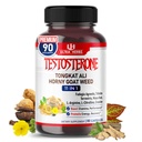 Ultra Test Capsule 12 en 1 Complejo con L-Arginine, Fadogia Agrestis, Tribulus Terrestris, Maca Root, Beetroot, L-Citrulline, Creatine - USA Made (90-Day Supply)