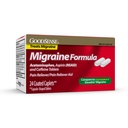 GoodSense Migraine Formula Caplets - Acetaminophen, Aspirin (NSAID) &amp; Caffeine - Migraine Pain Relief, 24 Condes