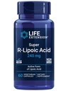 Extensión de la vida Super R-Lipoic Acid – Envejecimiento saludable, oxidativo Stress Defense – con 240 mg de Active R-Form of R-Lipoic Acid – Gluten-Free – Non-GMO – Vegetariano – 60 cápsulas